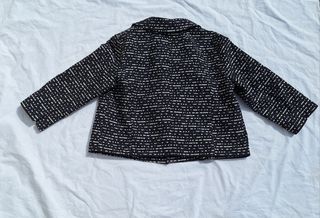 Bolero/giacchetta blu e bianco