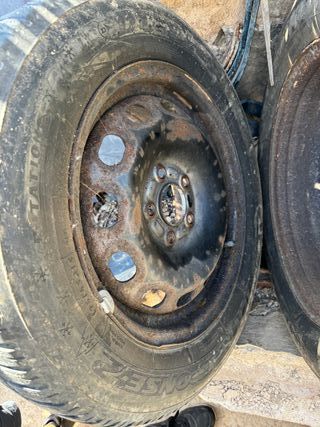 4 neumáticos 195/65R15 91T llantas acero