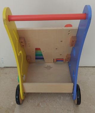 Andador infantil de madera Eureka Kids