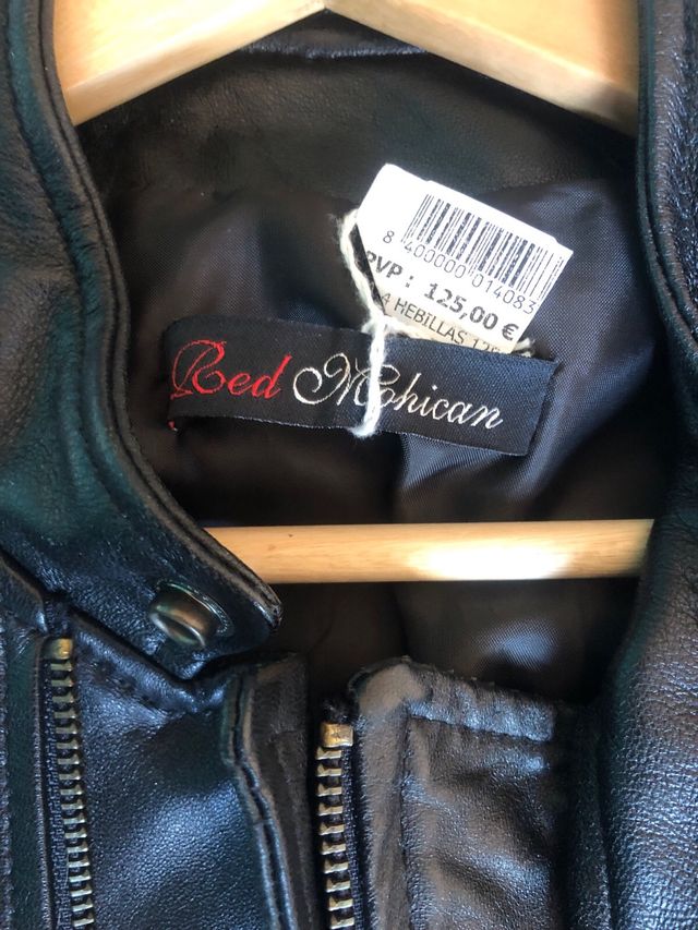 Chaqueta chupa de cuero