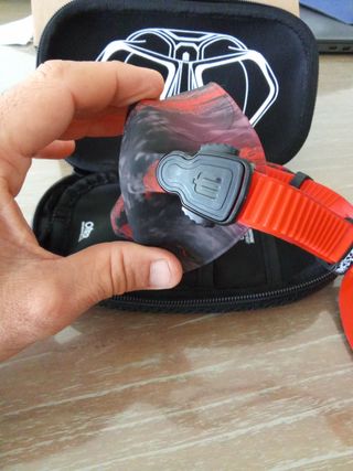 Mascara  Alpha wolf red stone ( espejo)