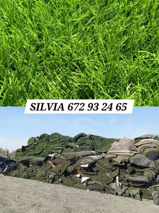 ♻️Césped artificial reciclado♻️