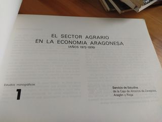 El sector agrario de Aragón