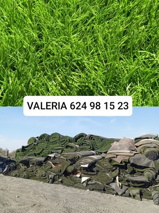 ♻️ Césped artificial reciclado♻️