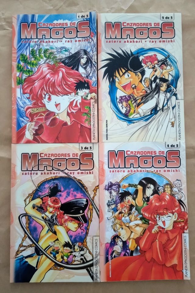 Cazadores de magos volúmenes 1 al 4