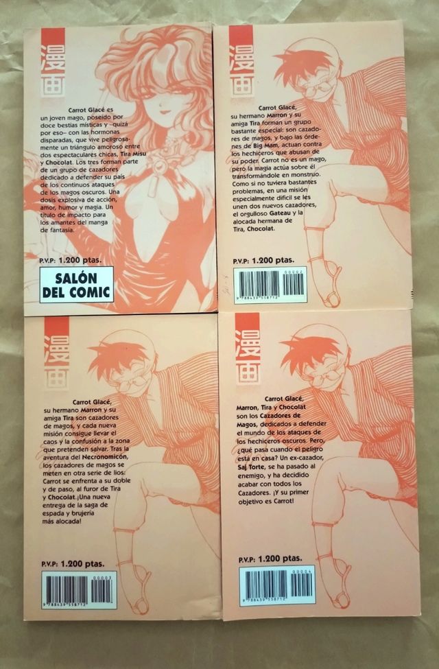 Cazadores de magos volúmenes 1 al 4