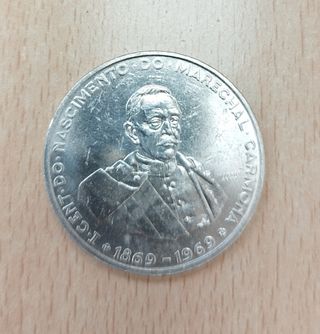 MONEDA PLATA 50 ESCUDOS PORTUGAL 1969