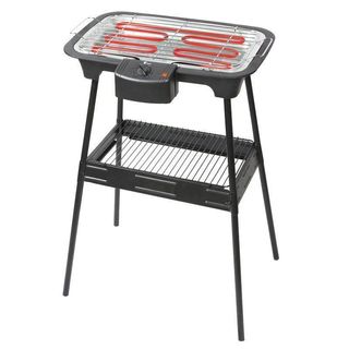 BARBACOA ELÉCTRICA CON SOPORTE TERMOSTATO REGULABL