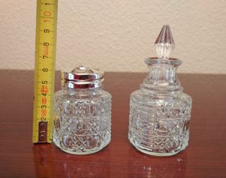 Juego de aceitera y vinagrera