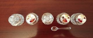 Juego de aceitera y vinagrera