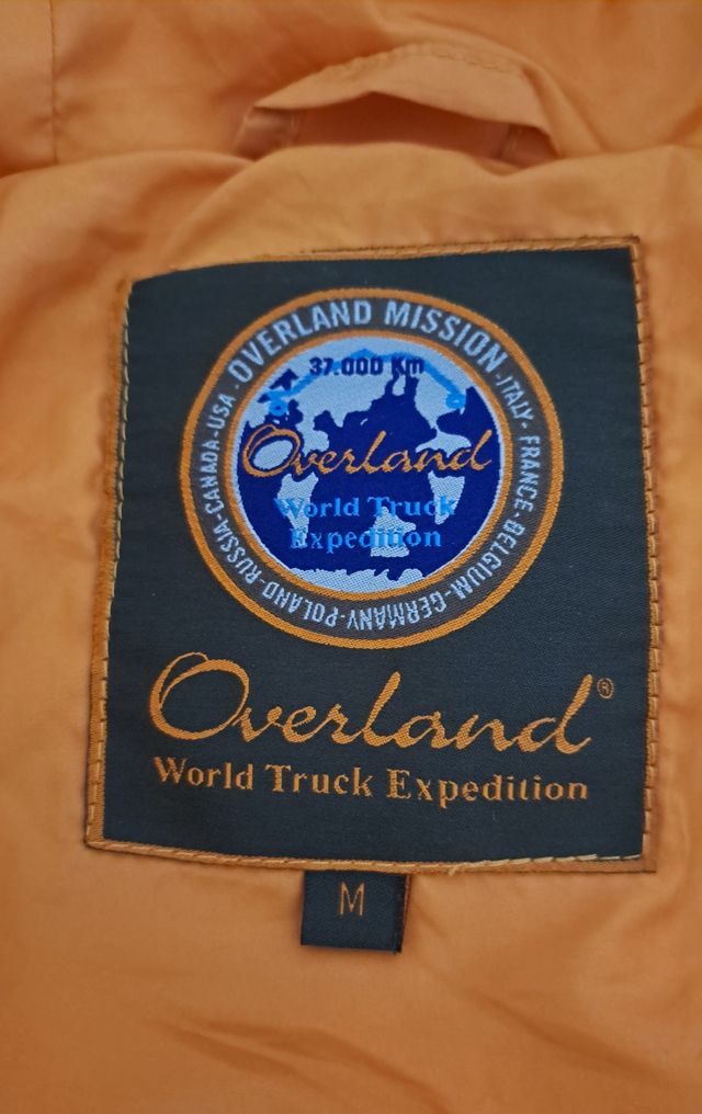 piumino Overland M grigio