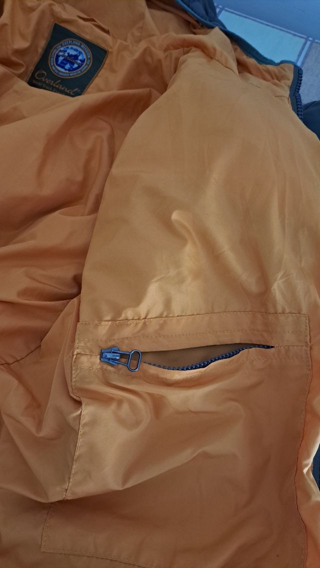 piumino Overland M grigio