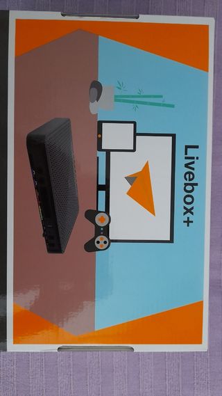 Router fibra Livebox+