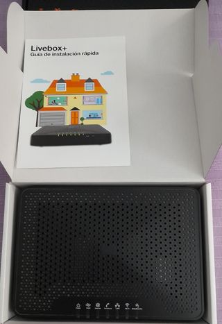 Router fibra Livebox+