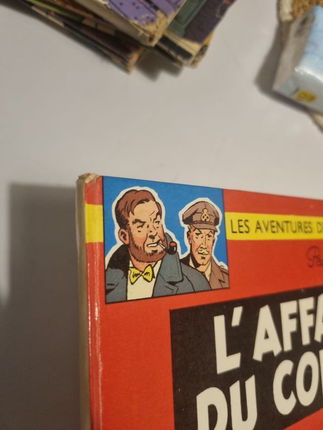 L´AFFAIRE DU COLLIER 1967 BLAKE & MORTIMER