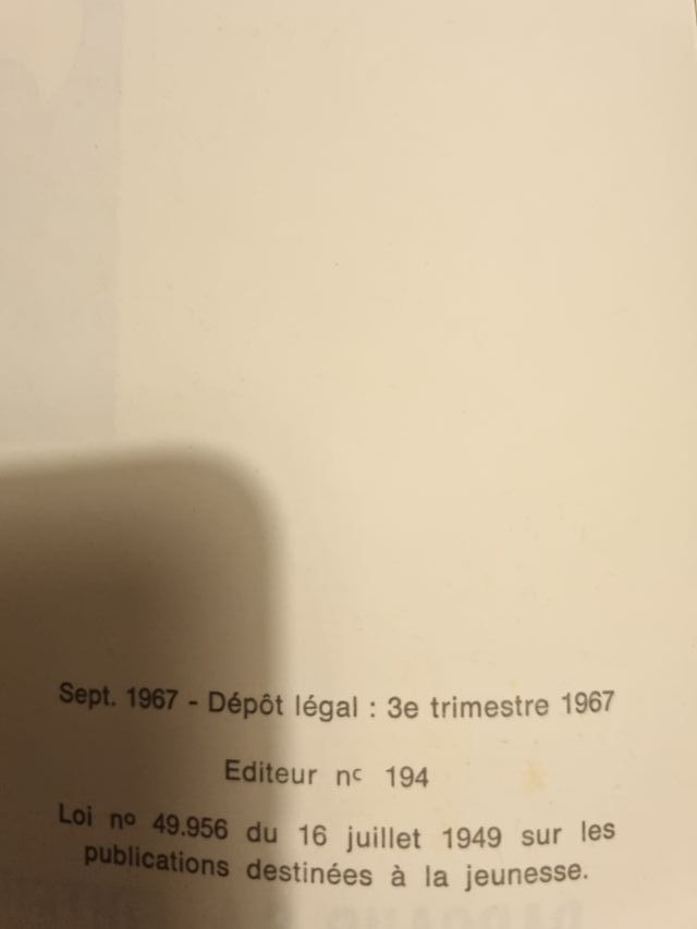 L´AFFAIRE DU COLLIER 1967 BLAKE & MORTIMER