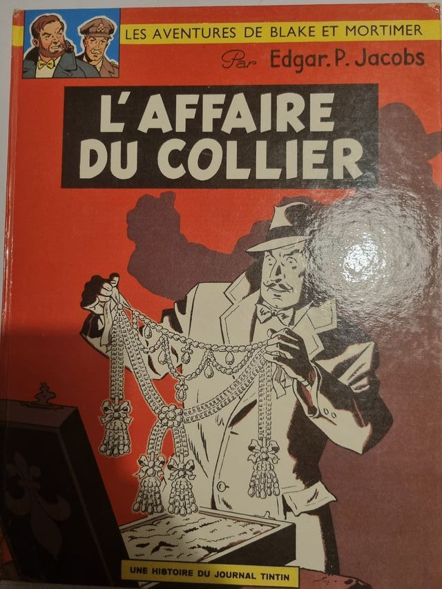 L´AFFAIRE DU COLLIER 1967 BLAKE & MORTIMER