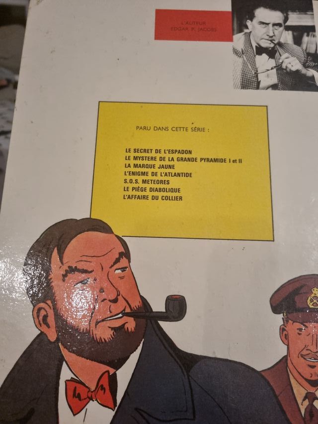 L´AFFAIRE DU COLLIER 1967 BLAKE & MORTIMER