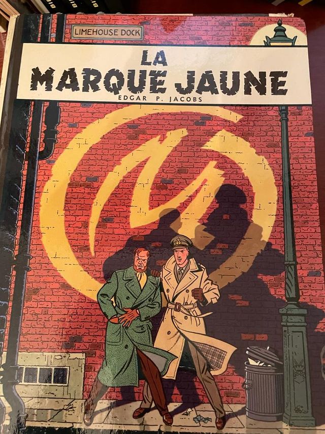 LA MARQUE JAUNE 1959 BLAKE Y MORTIMER EN FRANCES