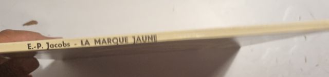 LA MARQUE JAUNE 1959 BLAKE Y MORTIMER EN FRANCES
