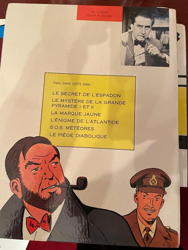 LA MARQUE JAUNE 1959 BLAKE Y MORTIMER EN FRANCES