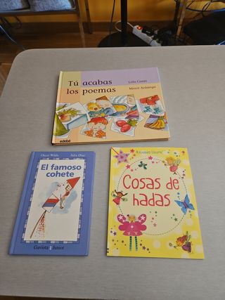 Lote de tres libros infantiles