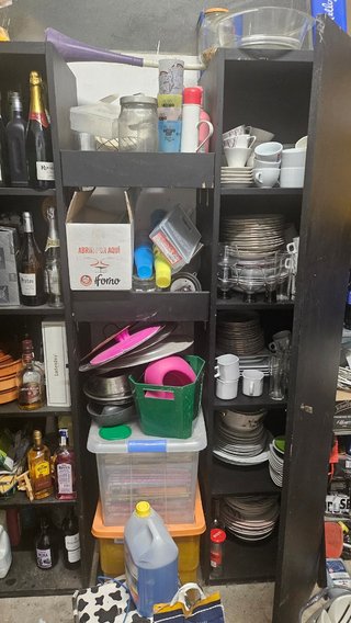 Muebles salón negro