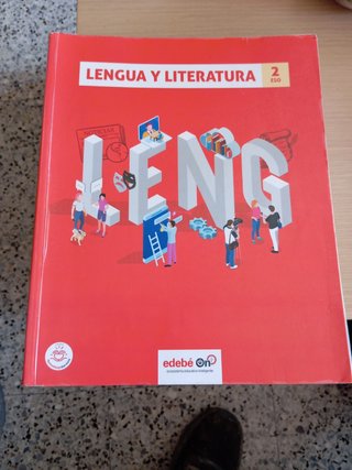 Libro de Lengua y literatura 2 Eso