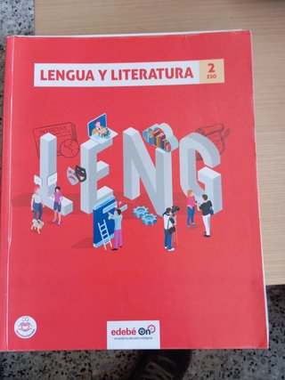 Libro de Lengua y literatura 2 Eso