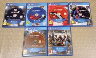 PlayStation 4. PS4, 1TB + 6 juegos.