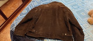 Chaqueta de ante talla L