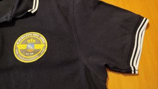 Polo Clique manga corta azul, talla M