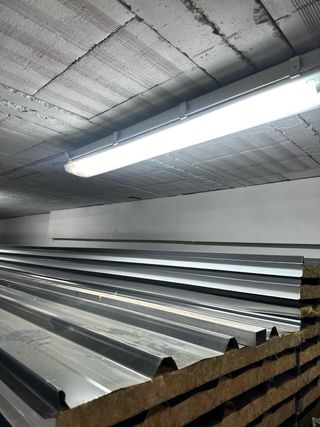 Paneles de sandwich lana de roca 