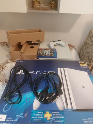 Ps4 pro blanca