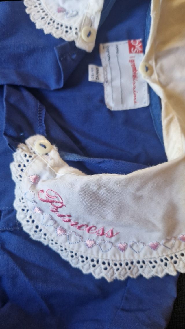 Grembiule blu bambina