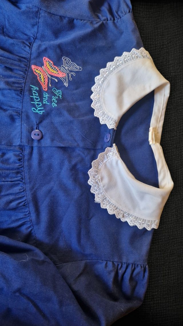 Grembiule blu bambina