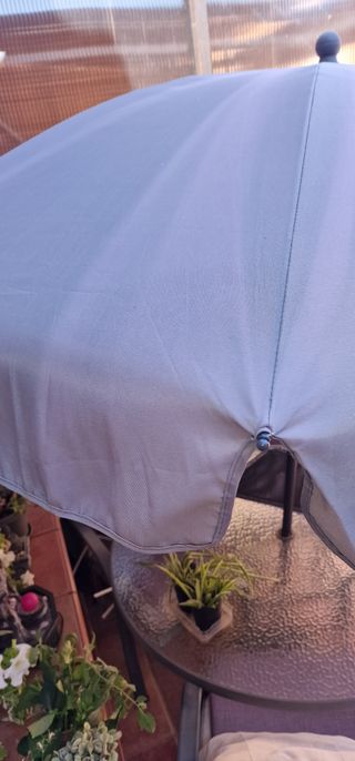 Parasol de acero 250 cnt