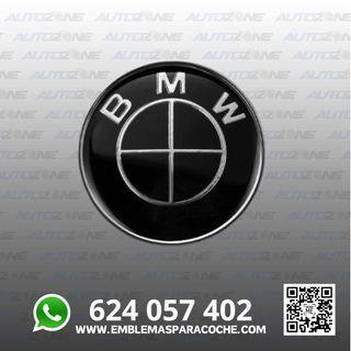 Emblema BMW Negro 45 MM para volante
