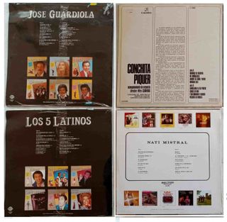ROCK Y POP EN ESPAÑOL - 13 LPs y 2 dobles LPs