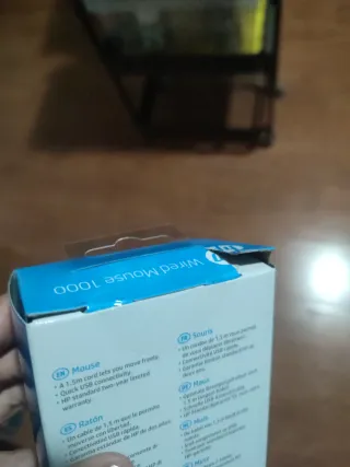 HP wired mouse 1000