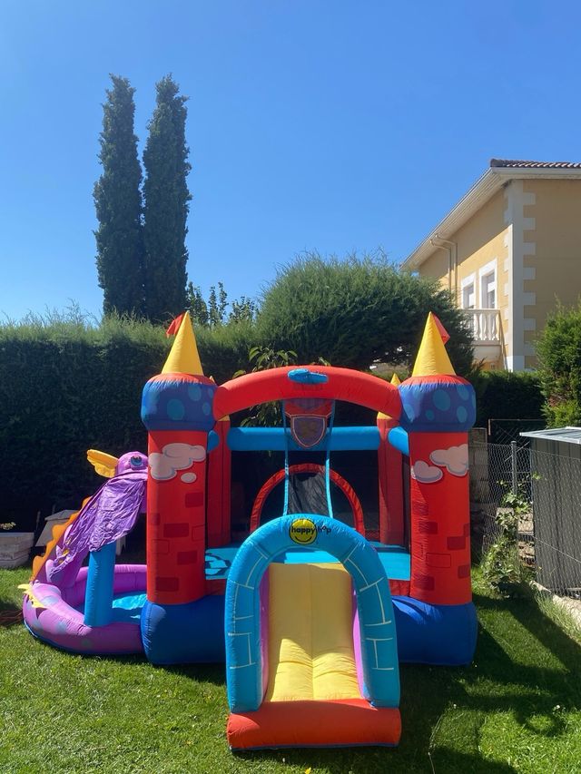 Castillo hinchable Dragón Fantasía Happy Hop