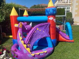 Castillo hinchable Dragón Fantasía Happy Hop