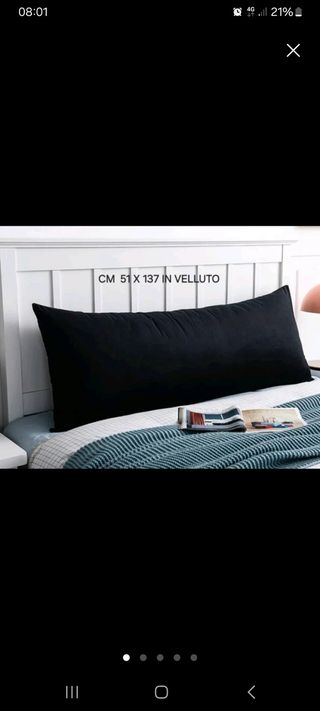 Federa per cuscino lungo 🌻🌻Cm 51x137