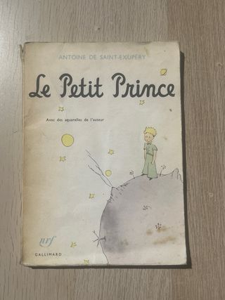 Libro El principito 1946 Version original