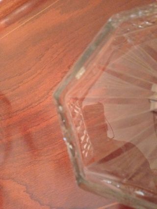 Caja bombonera cristal tallado