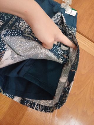 Falda pantalon baño mujer talla 38 NUEVA