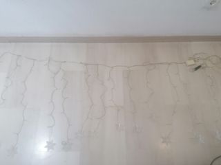 Luces de Navidad balcón