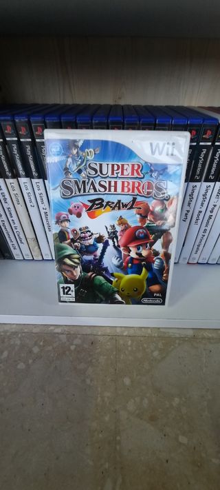 Juego Wii Super Smash Bros Brawl