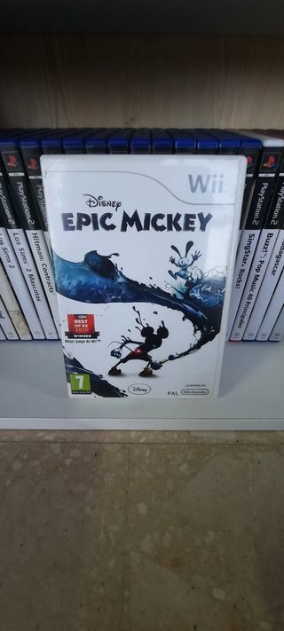Juego Wii Epic Mickey Disney