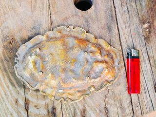 VACIA BOLSILLOS VINTAGE DE BRONCE CON FIGURAS